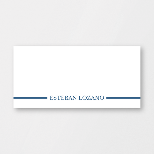 Blue Line Envelope