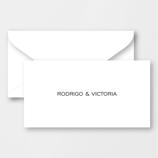 Blue Personalized Stationery Box