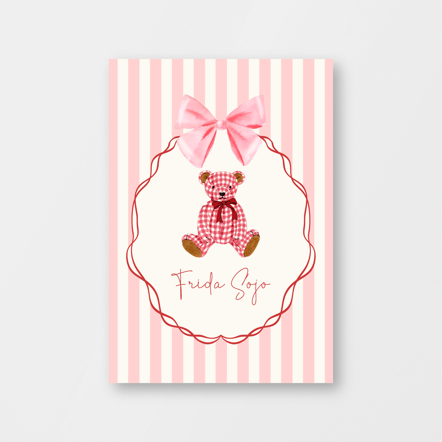 Bow Teddy Frame