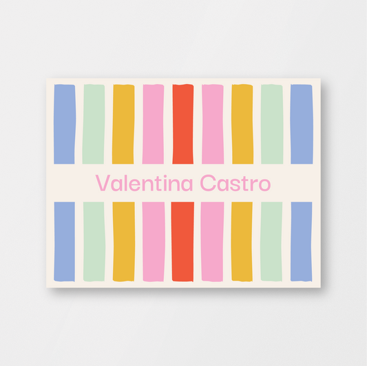 Brush Stripes Stickers