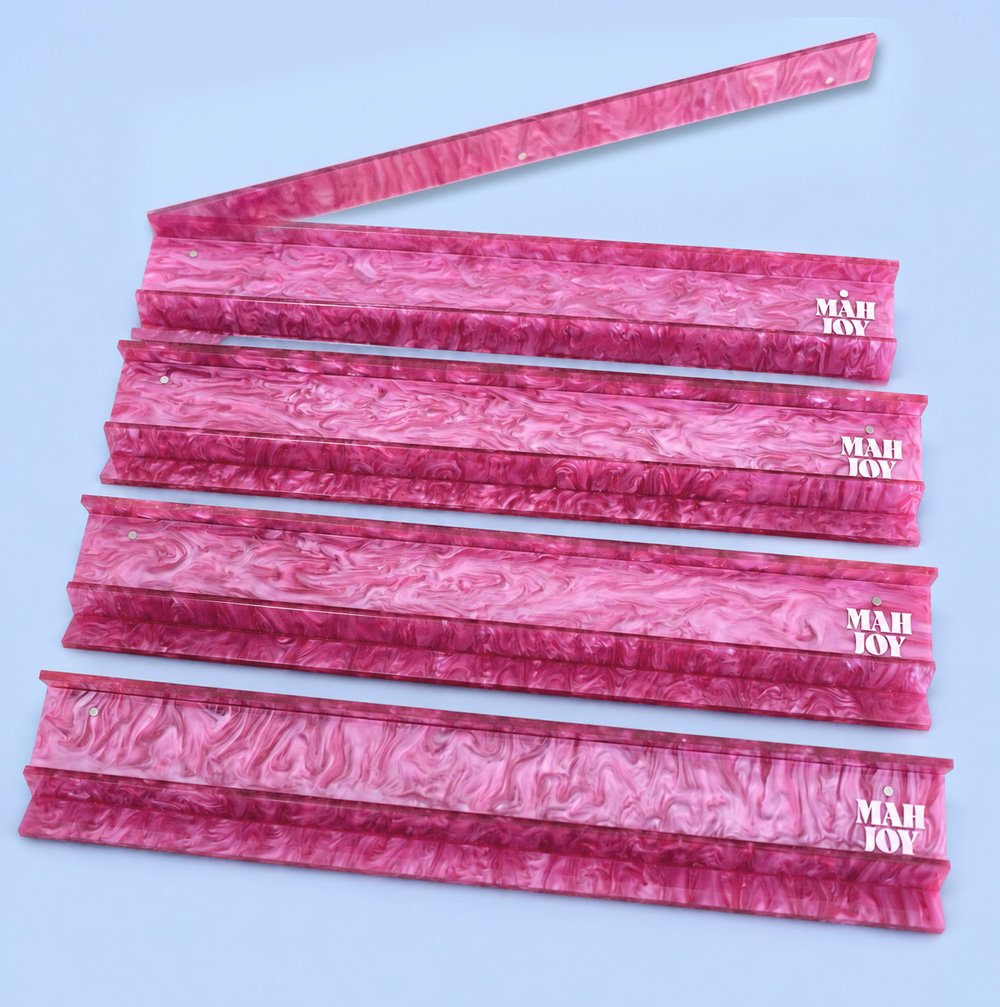 Pink Candy Mahjoy Racks Set of 4