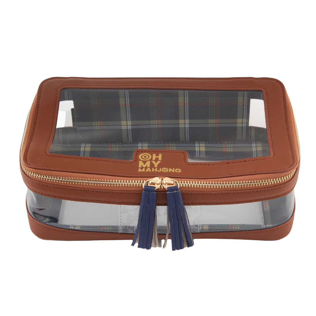 Cognac Tile Storage Bag