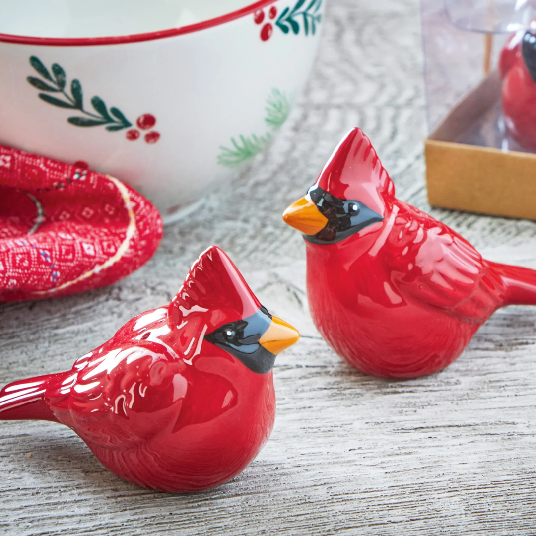 Cardinal Salt & Pepper Set Of 2