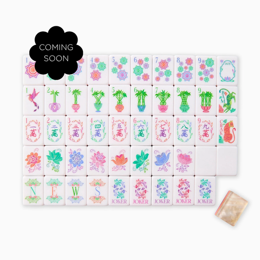 Pearlescent Mahjong Tiles