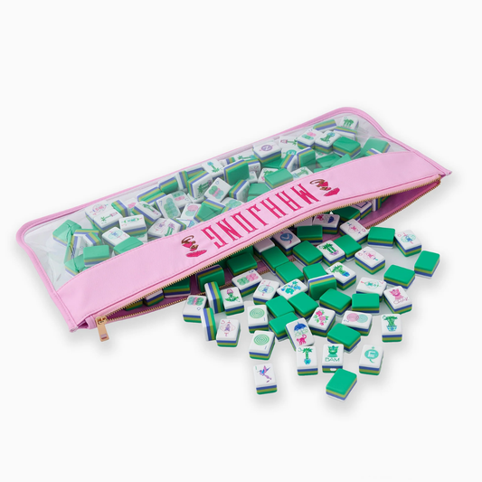 Cotton Candy Monkey Mahjong Bag