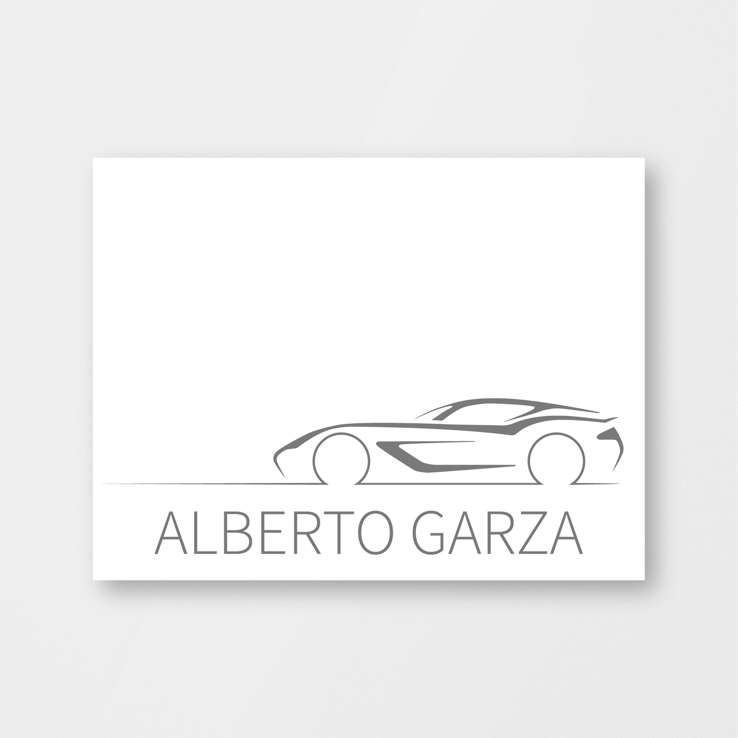 Car Outline Stickers