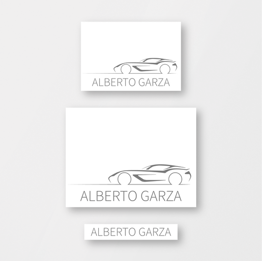 Car Outline Stickers