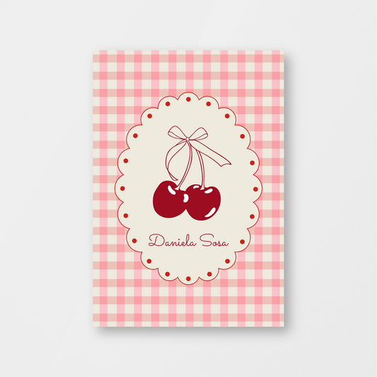 Cherry Pink Plaid