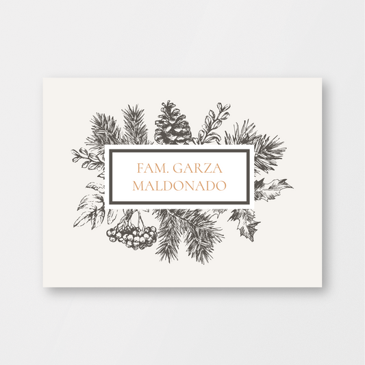 Christmas Branches Card