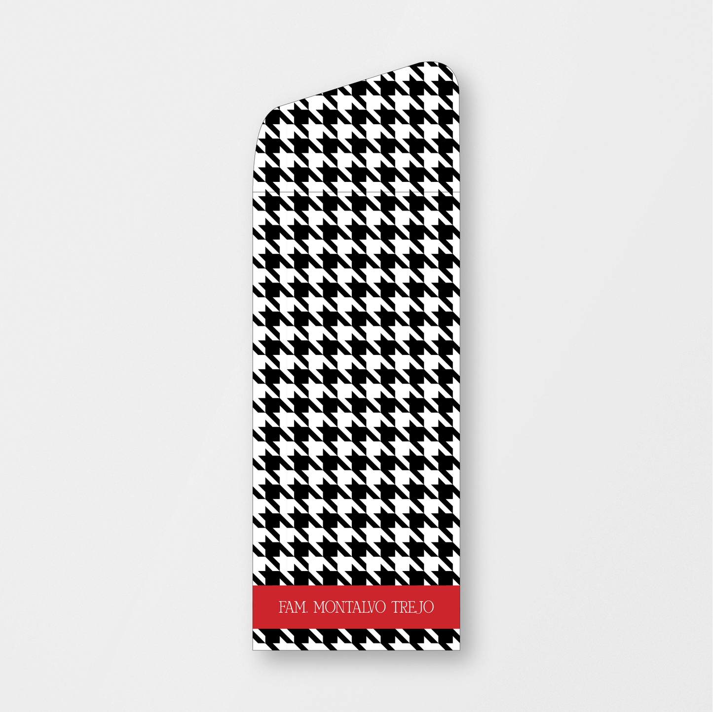 Christmas Houndstooth Money Holder