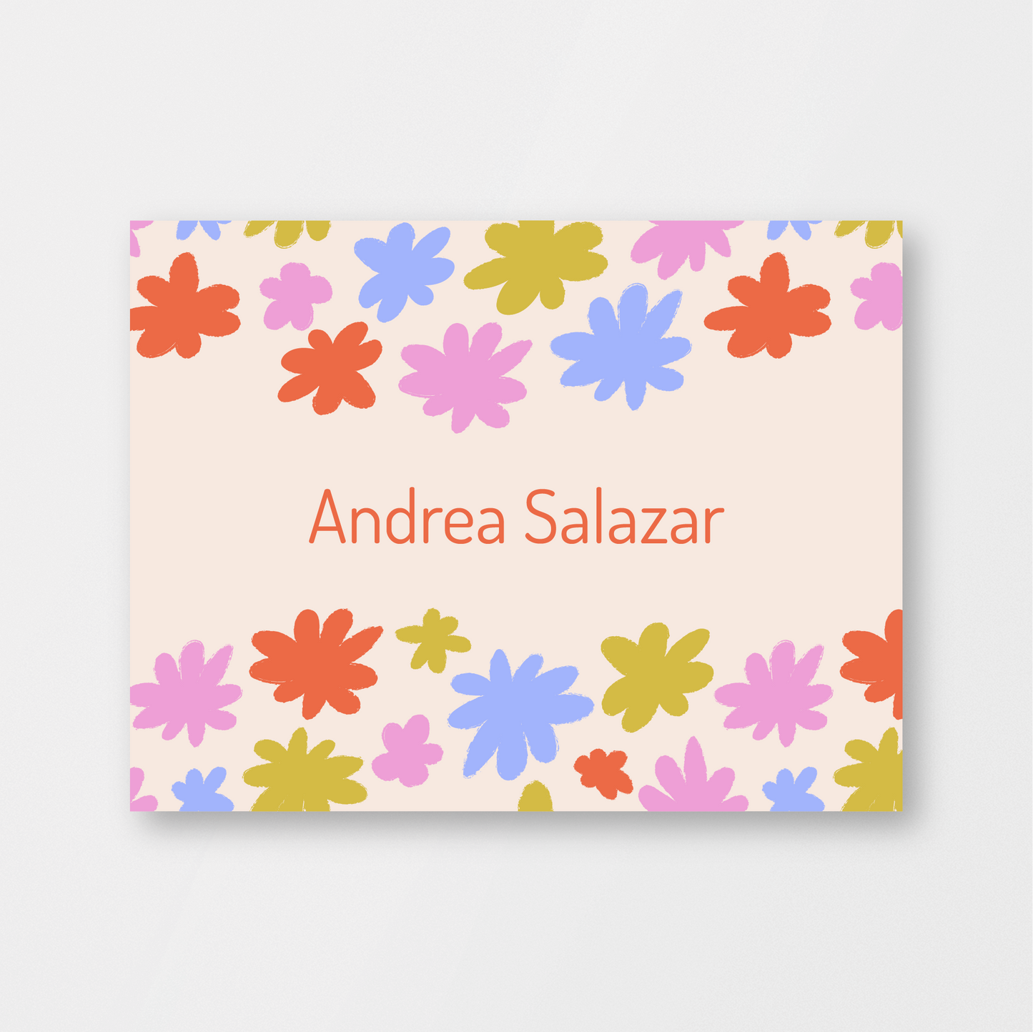 Crayon Blooms Stickers
