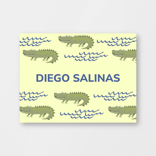 Croc Waves Stickers