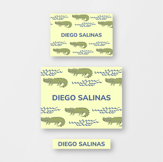 Croc Waves Stickers