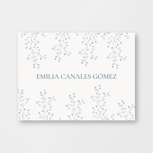 Crystal Branches Card