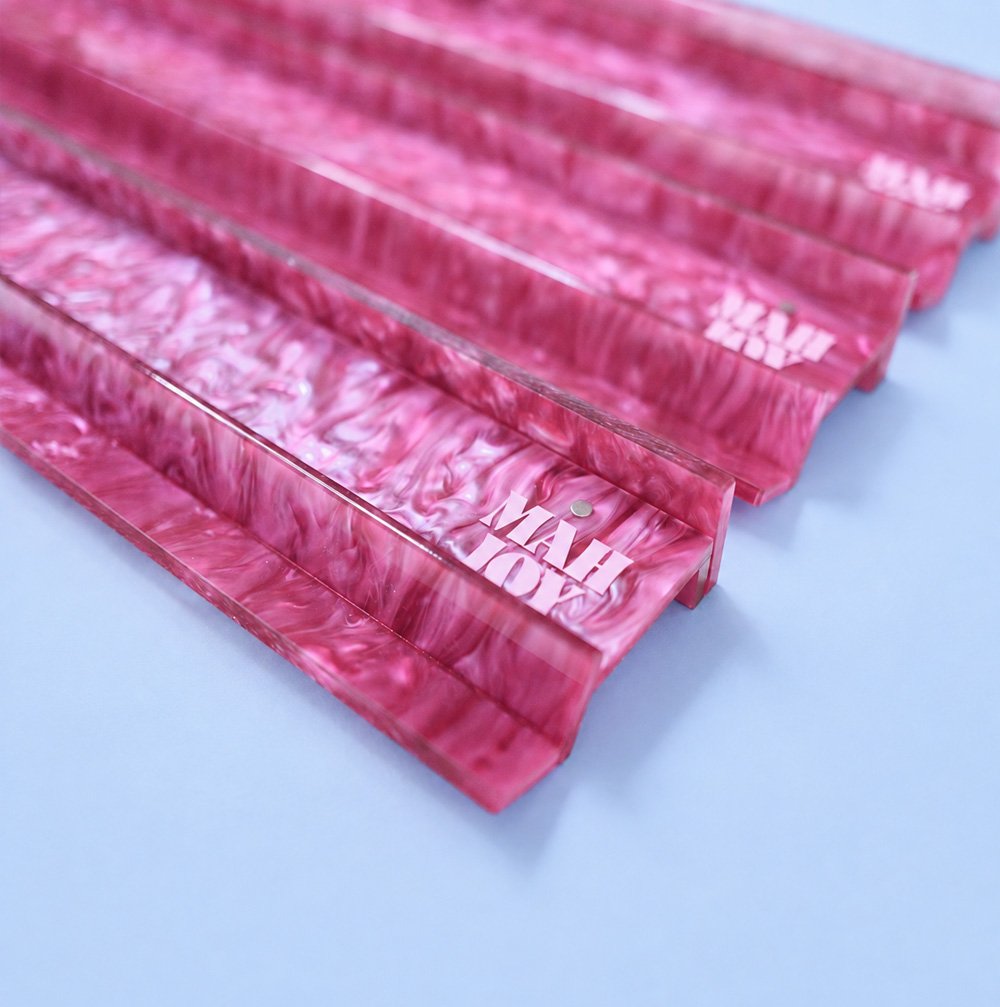 Pink Candy Mahjoy Racks Set of 4