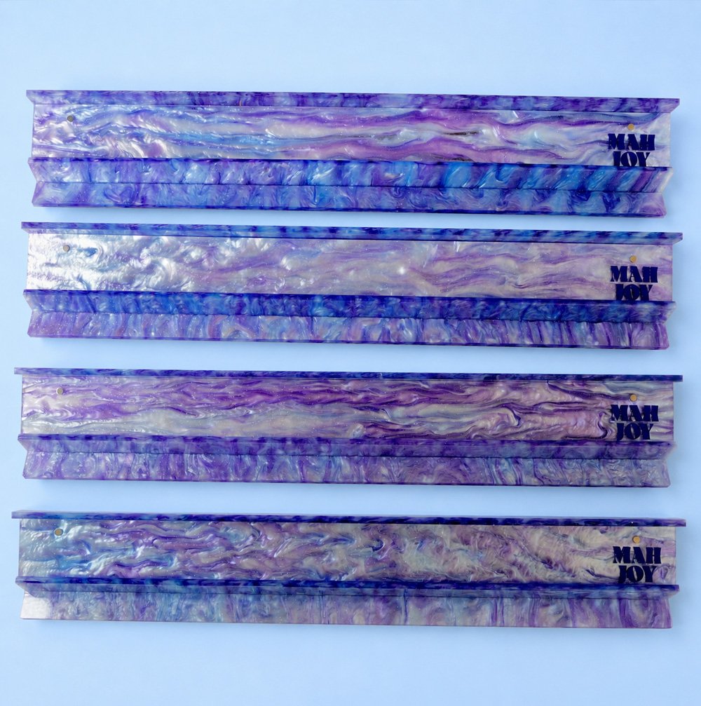Purple Mahjoy Racks Set of 4