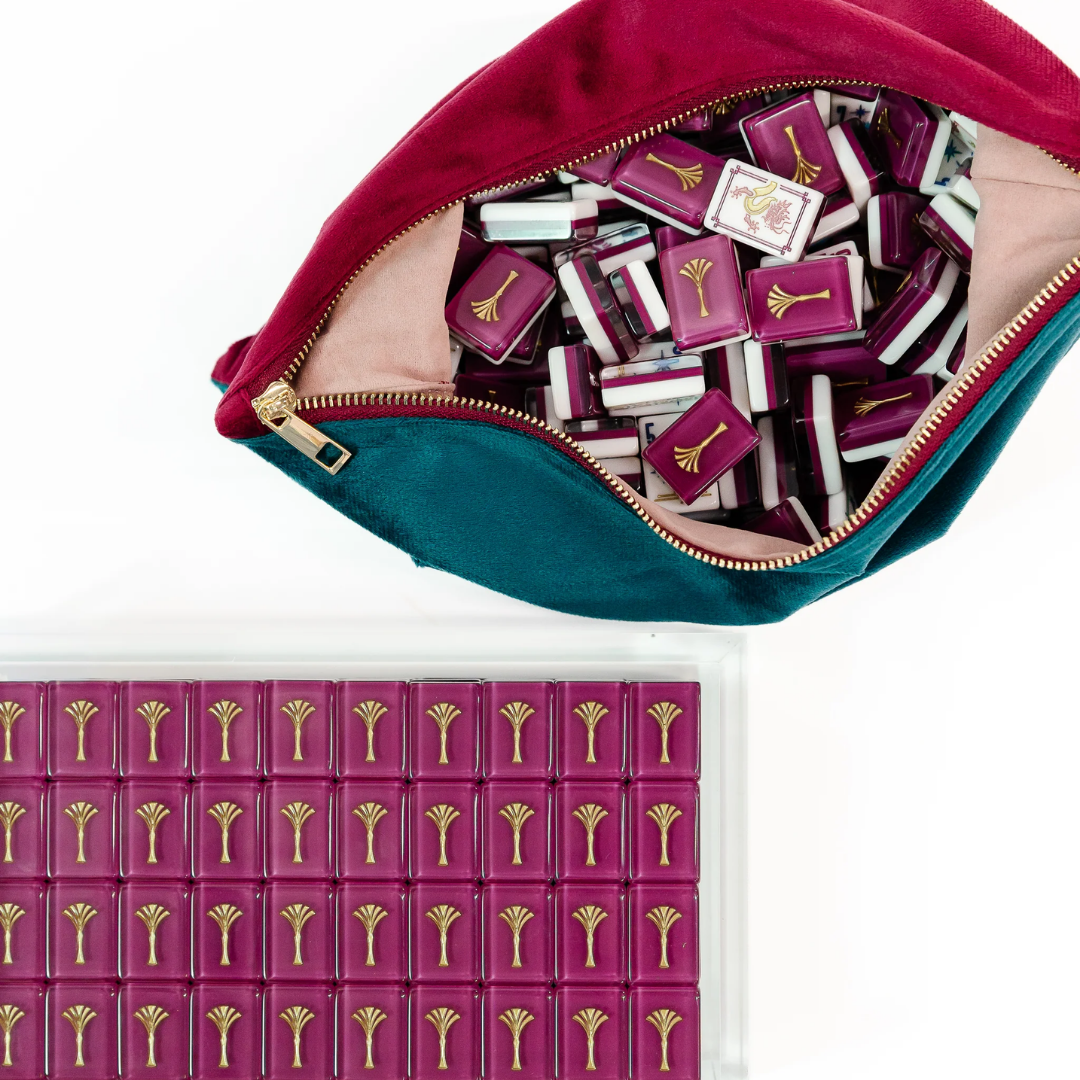 Deco Tile Set - Mulberry / Velvet Tile Bag