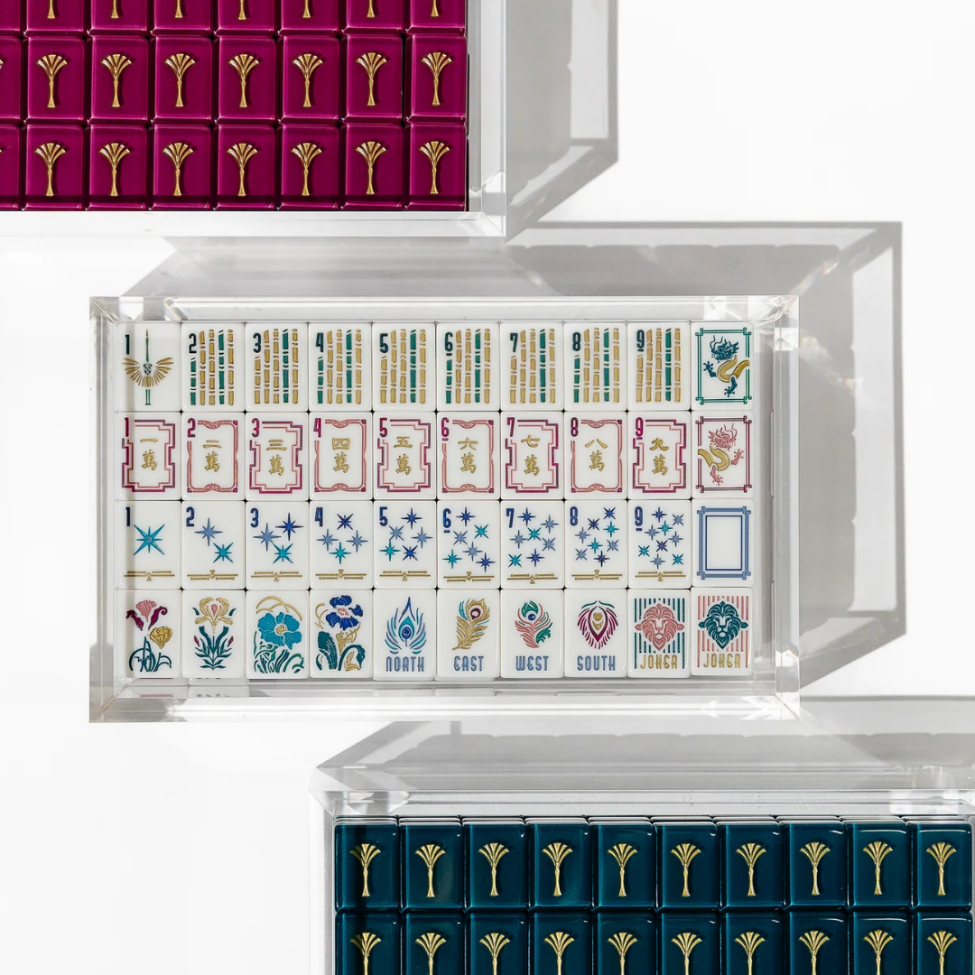 Deco Tile Set - Lagoon / Velvet Tile Bag