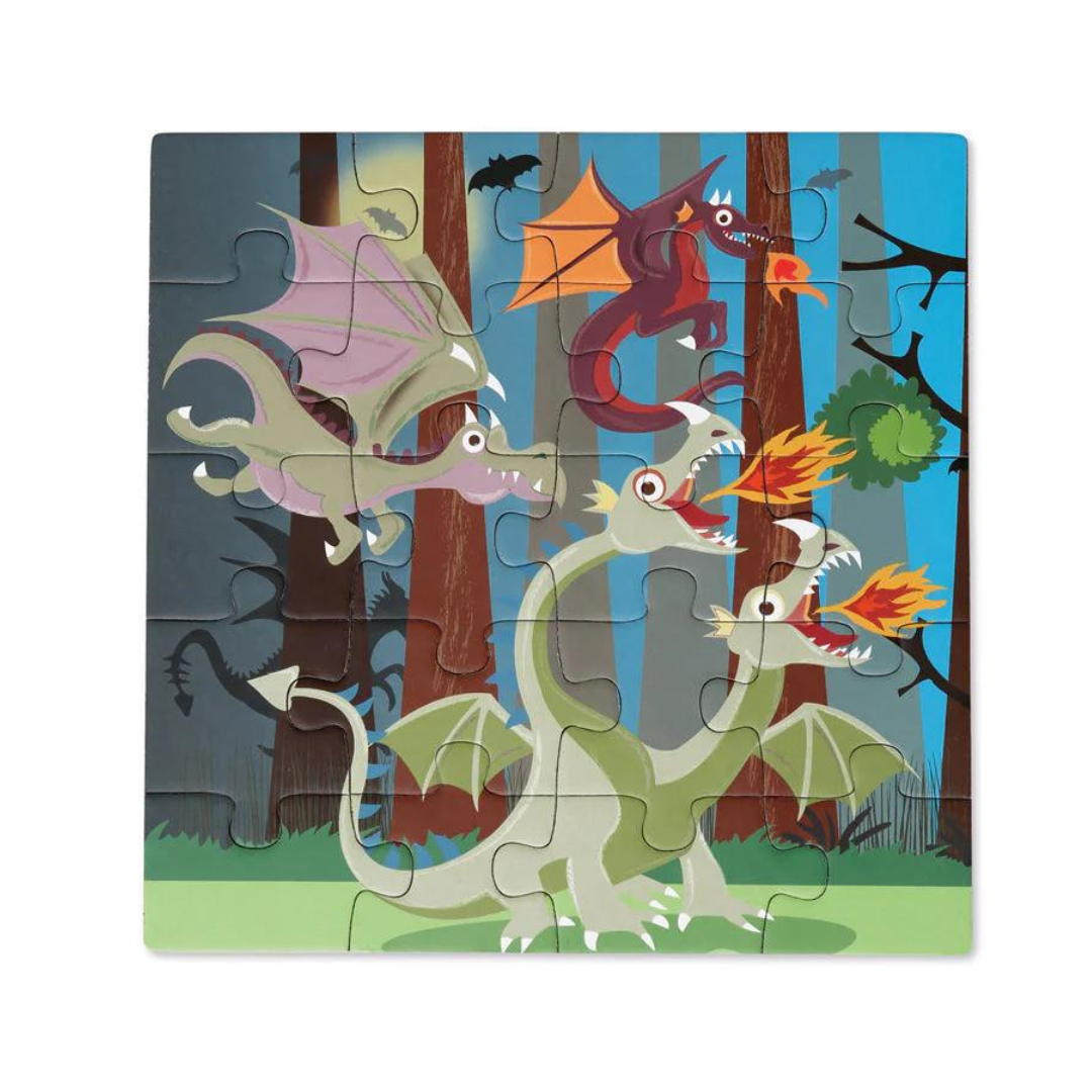 Magnetic Puzzle Book To Go  Dragon