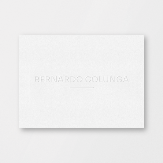 Embossed Line Card
