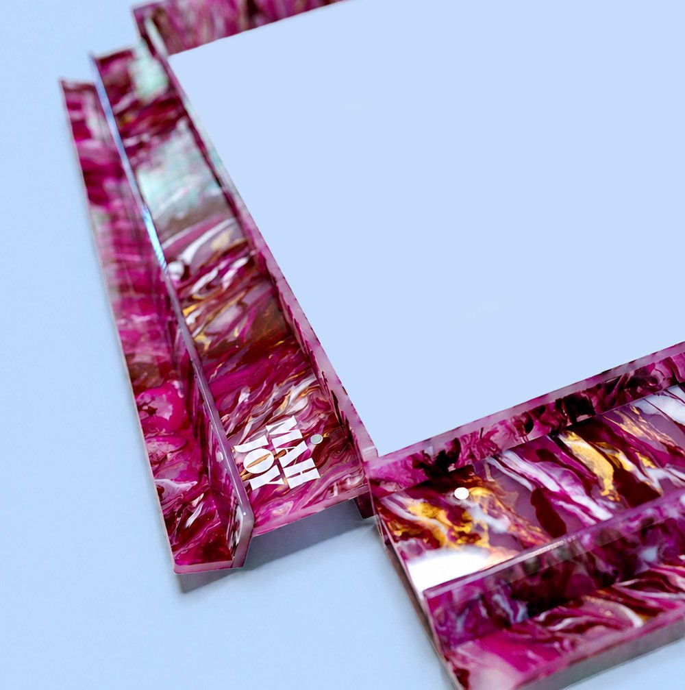 Golden Pink  Mahjoy Racks Set of 4