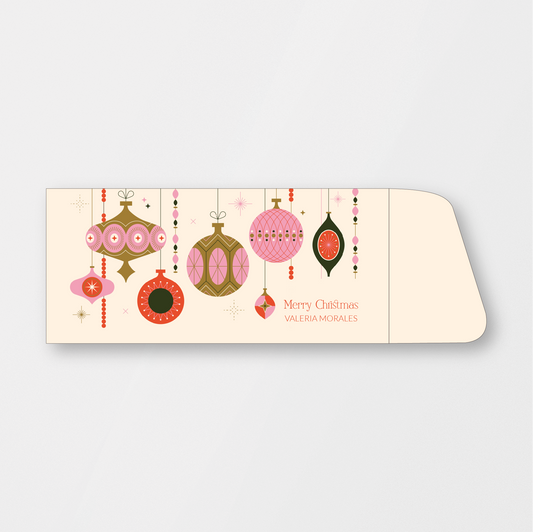 Festive Ornaments Money Holder