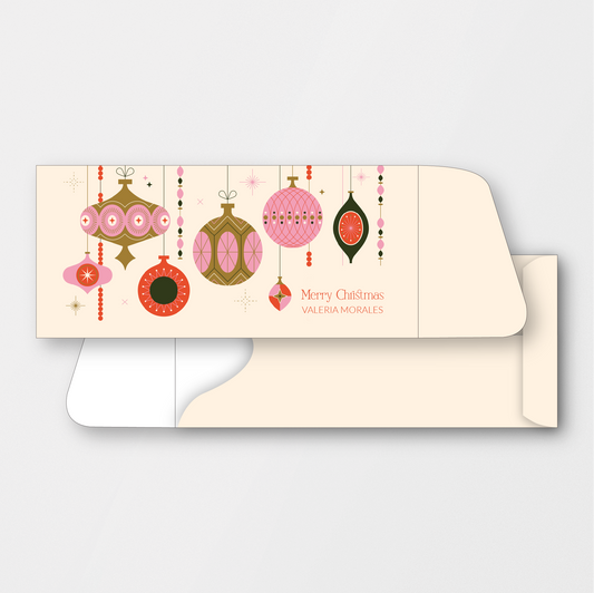 Festive Ornaments Money Holder