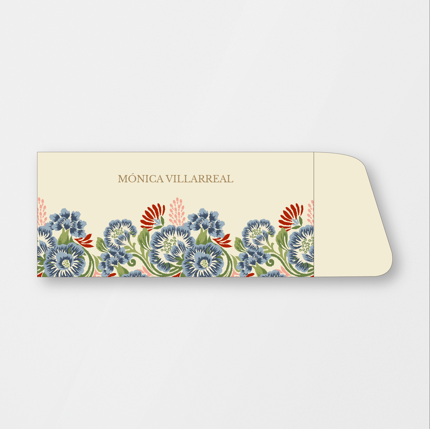 Floral Ikat Money Holder