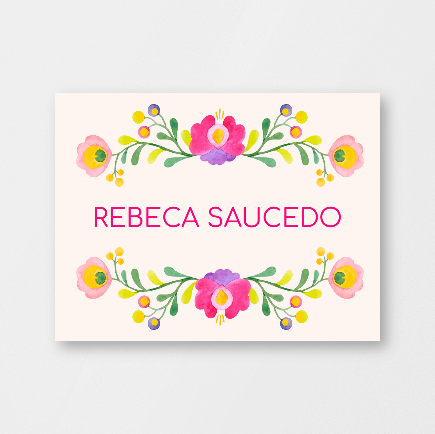 Flower Garland Stickers