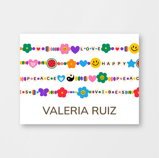 Friendship Bracelet Stickers
