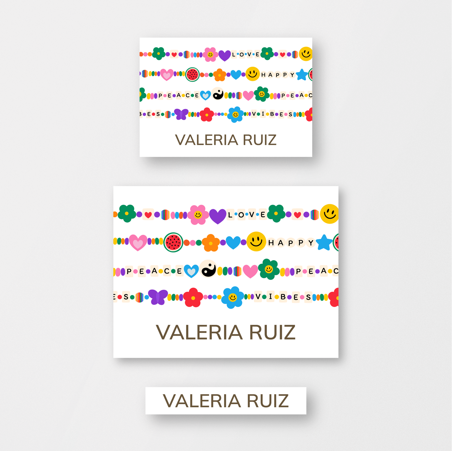 Friendship Bracelet Stickers