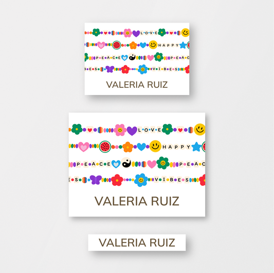 Friendship Bracelet Stickers