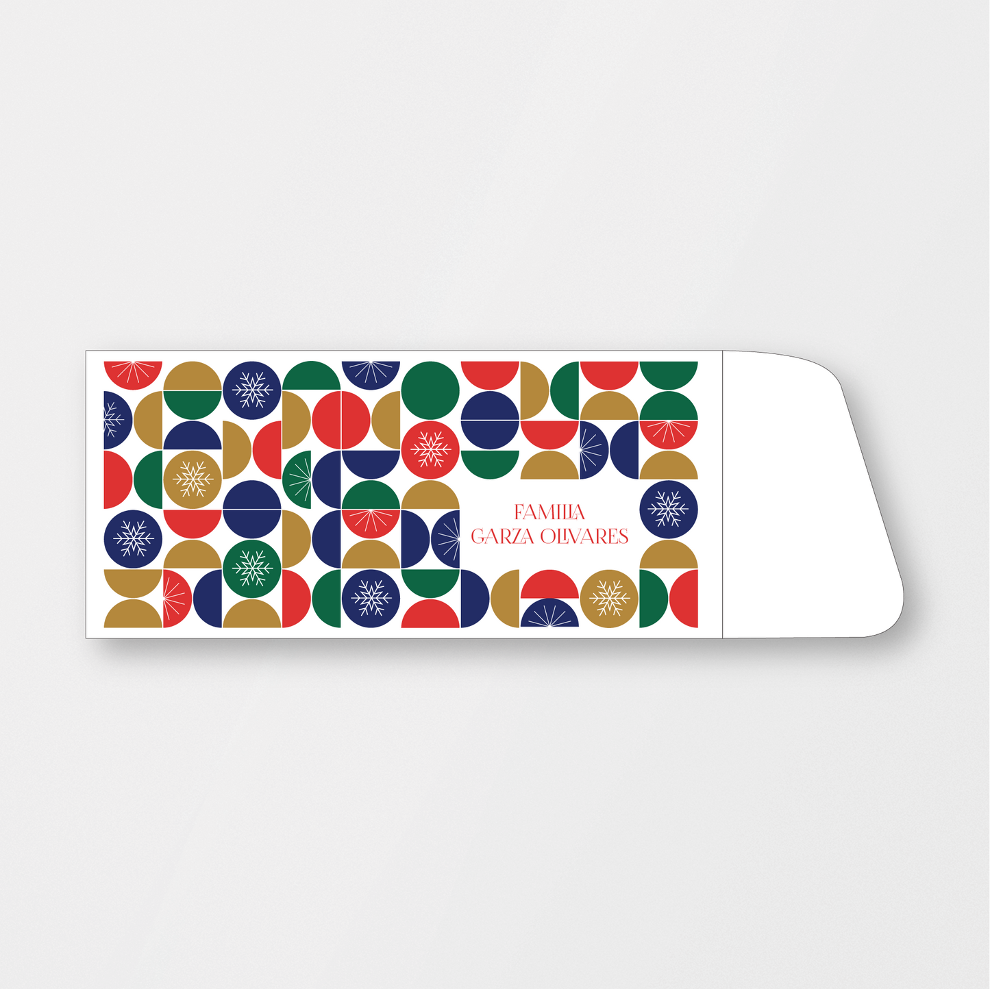 Geometric Winter Money Holder