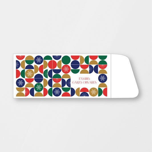Geometric Winter Money Holder
