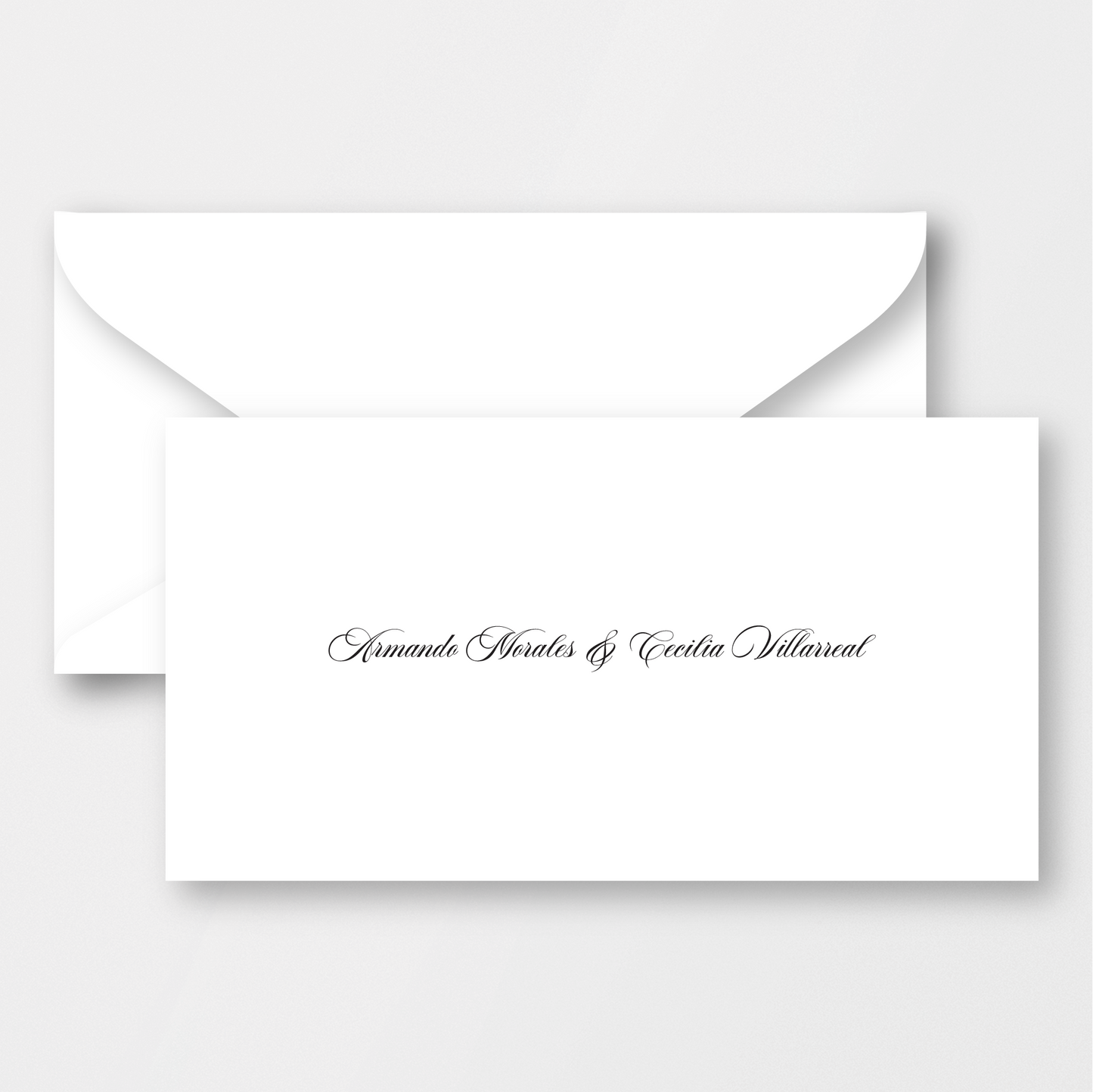 Grey Personalized Stationery Box