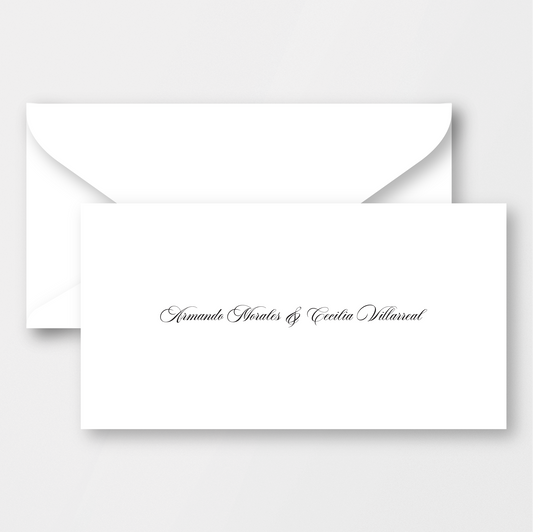 Grey Personalized Stationery Box