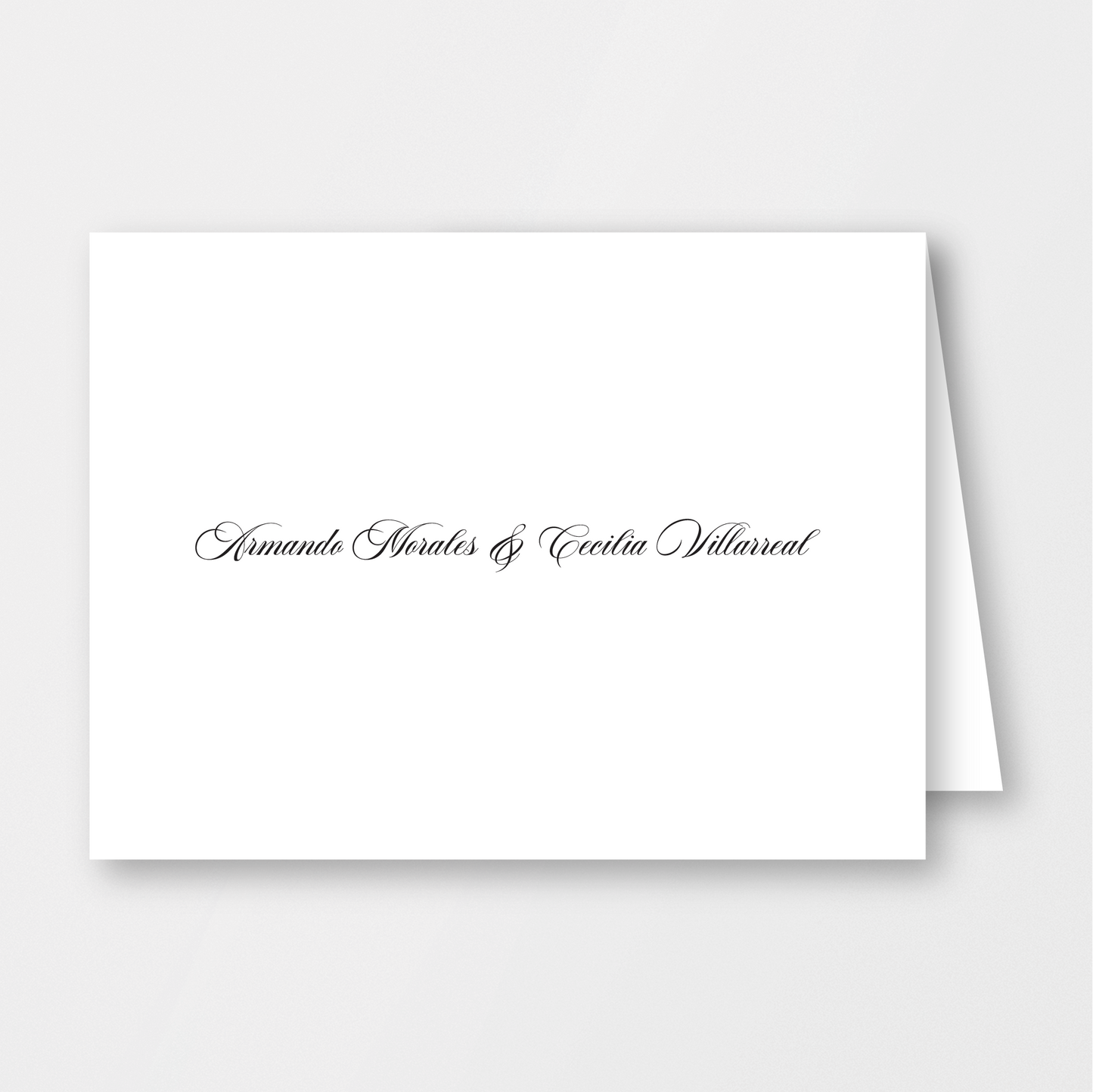 Grey Personalized Stationery Box