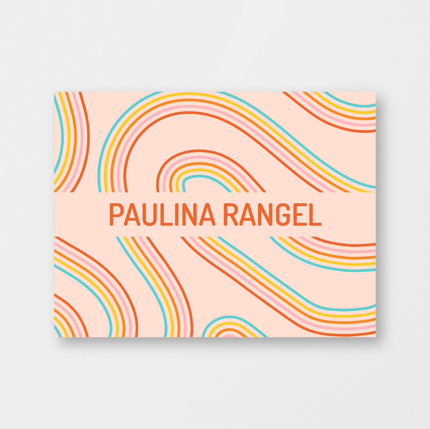 Groovy Rainbow Stickers