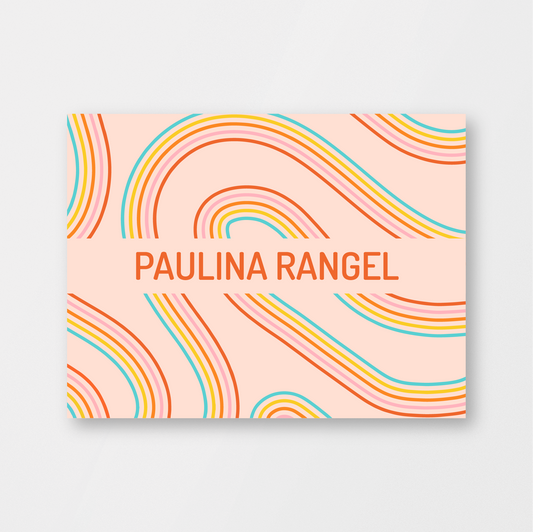 Groovy Rainbow Stickers