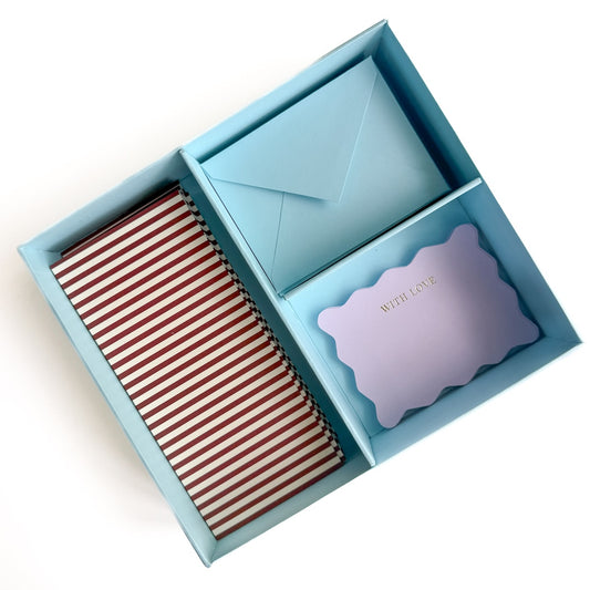 Full of Color Stationery Blue Box