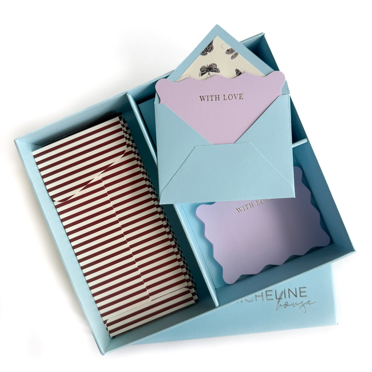 Full of Color Stationery Blue Box