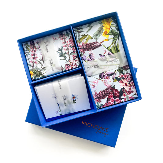 Botanical Blue Box
