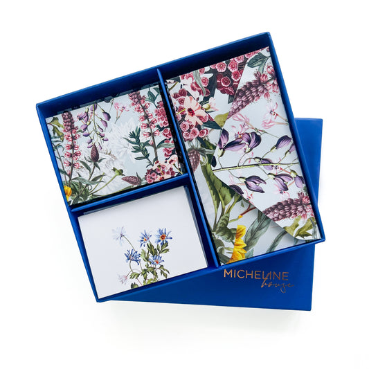 Botanical Blue Box