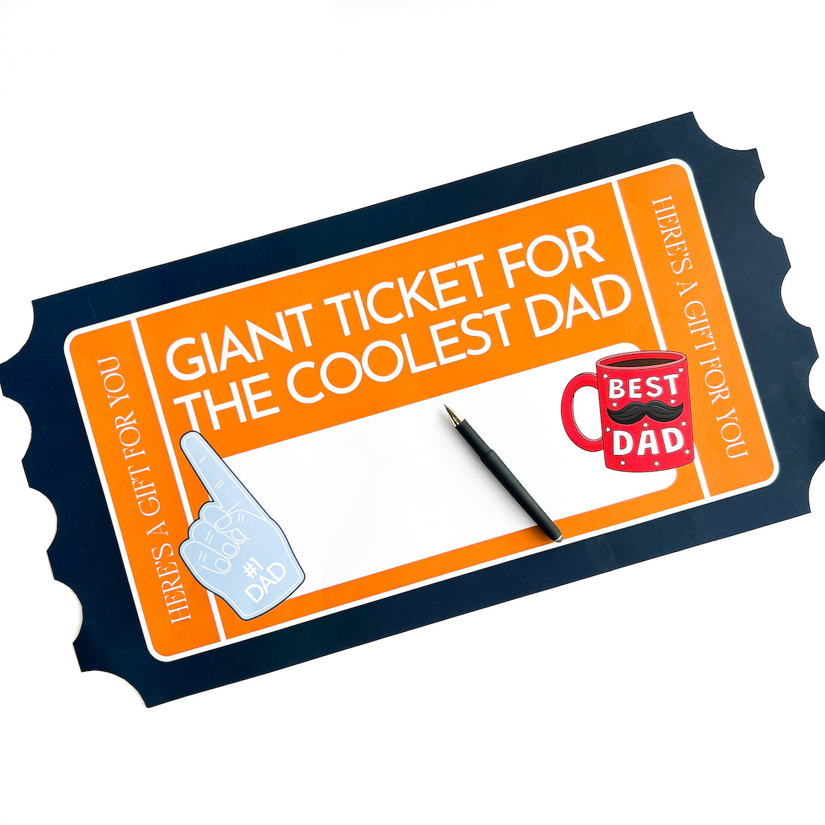 Giant Ticket for Dad