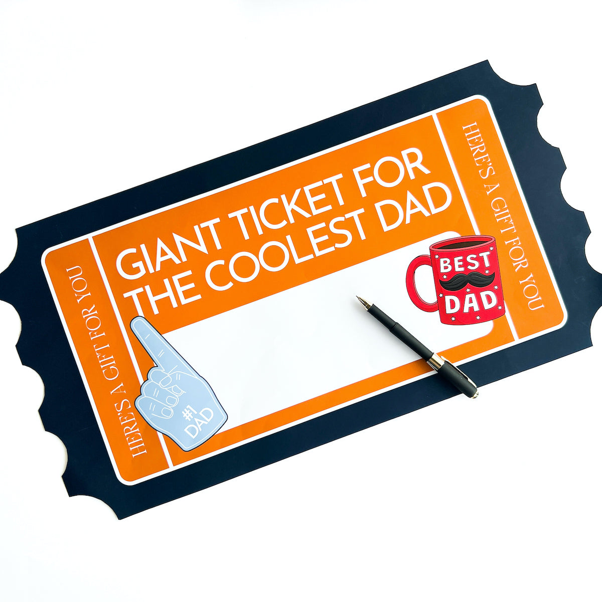 Giant Ticket for Dad