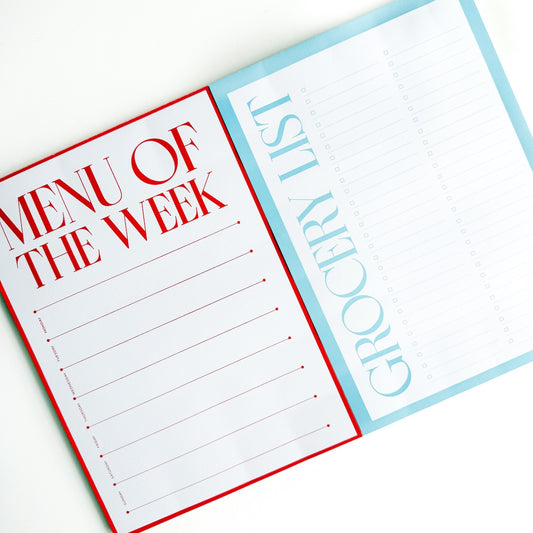 Menu of the week Red&Blue