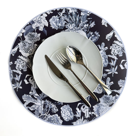 Toile Fleurie Die Cut Placemat
