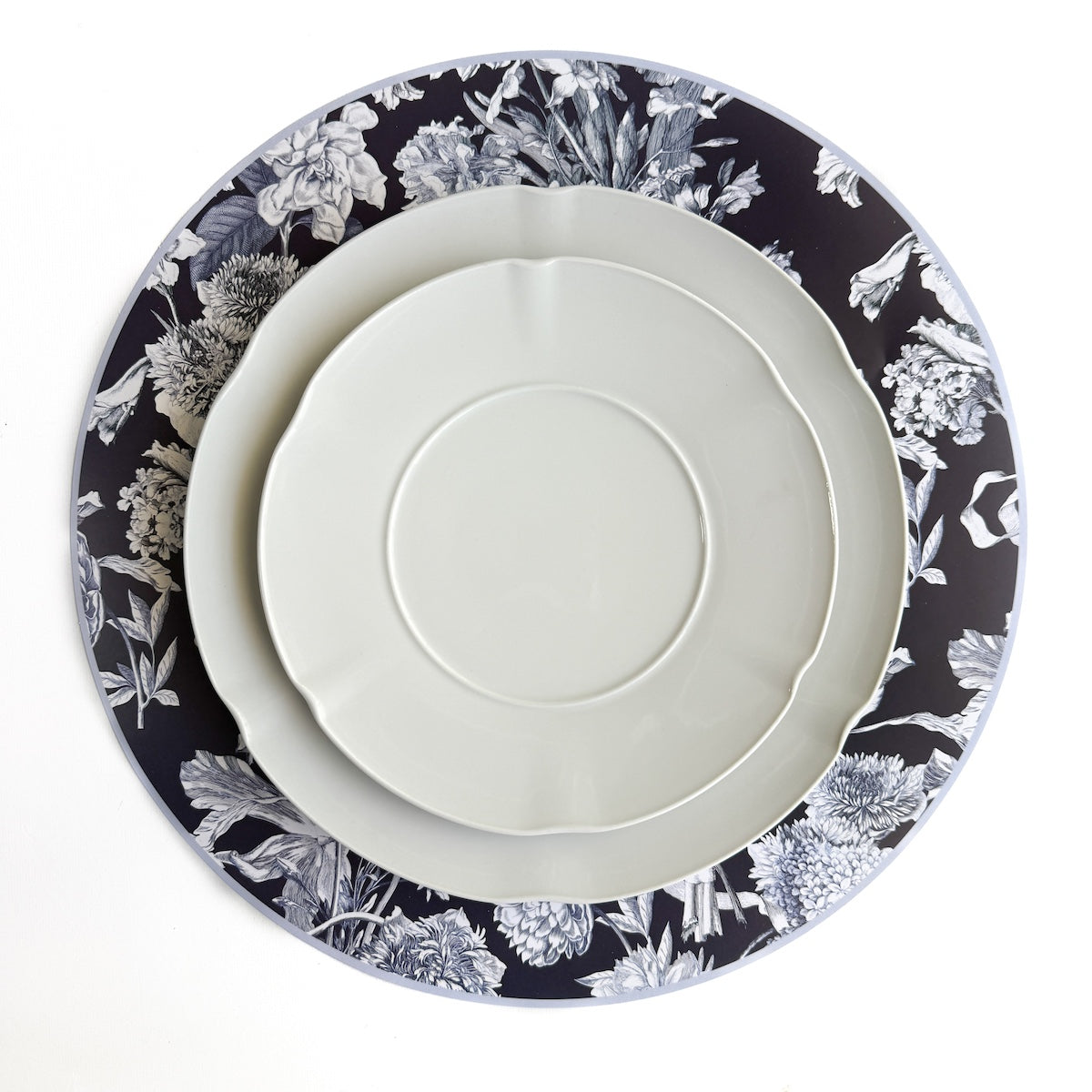 Toile Fleurie Die Cut Placemat