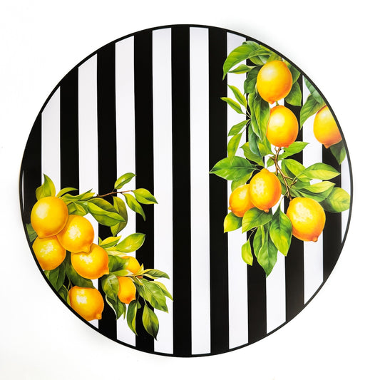 Amalfi Citrus Die Cut Placemat
