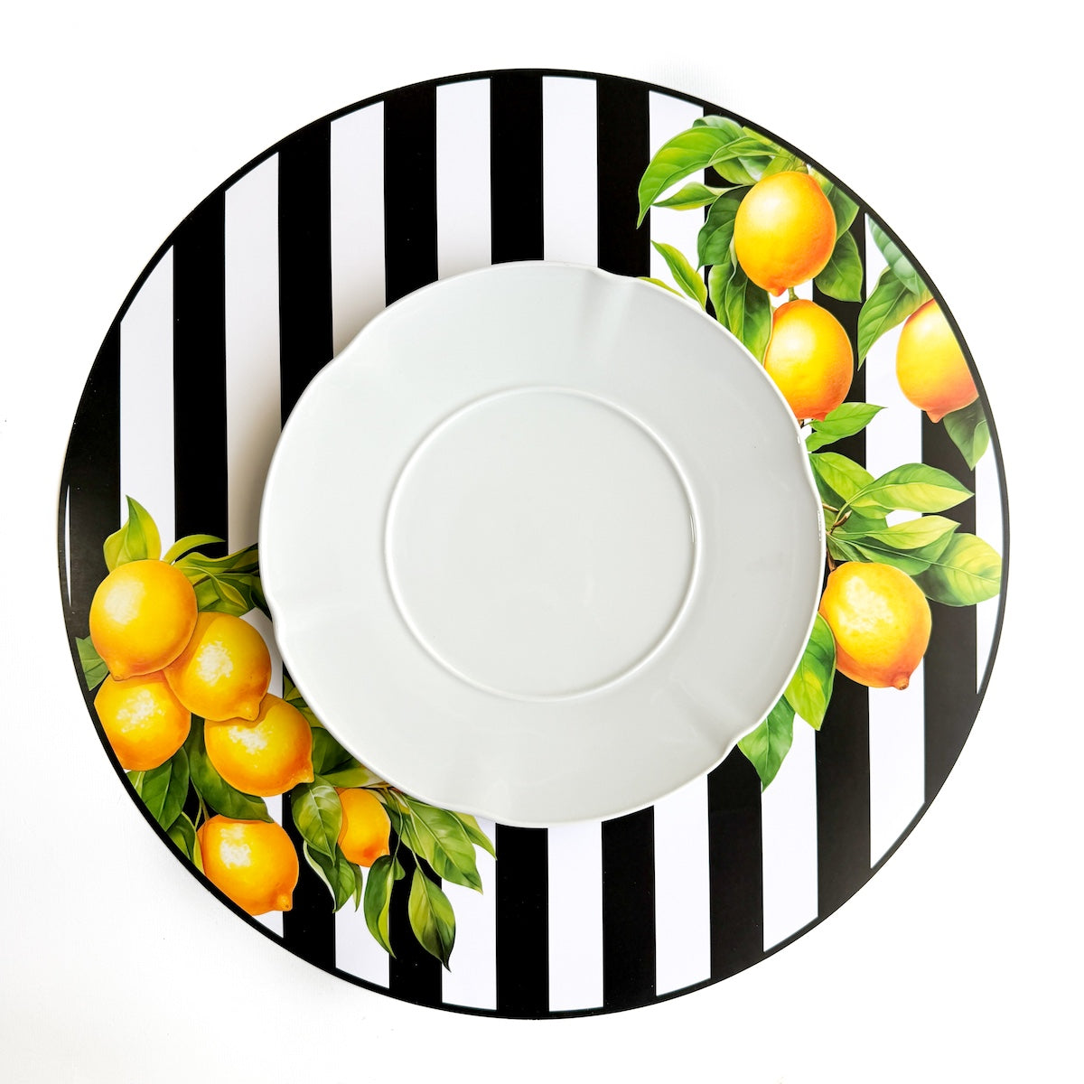 Amalfi Citrus Die Cut Placemat